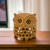 Natriel Wooden Owl Statue